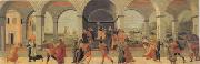Filippino Lippi Thtee Scenes from the Story of Virginia (mk05) oil